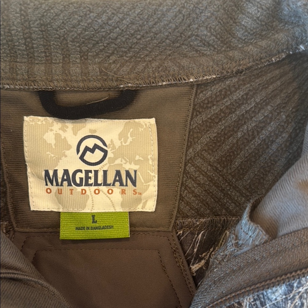 Magellan Outdoors Brown and Gray Utility Jacket - Picture 3 of 9